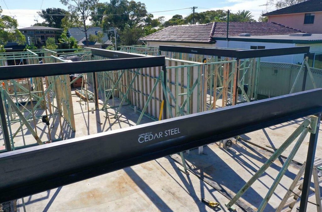 Cedar Steel — Punchbowl Sydney Carpentry Group